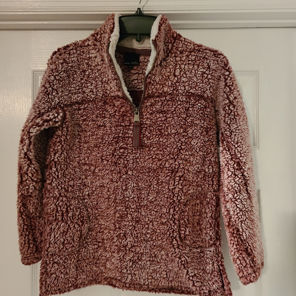 Girl's 1/4 Zip Sherpa